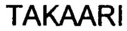 TAKAARI trademark