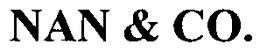 NAN & CO. trademark