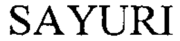 SAYURI trademark