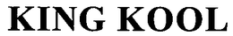 KING KOOL trademark