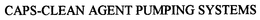 CAPS-CLEAN AGENT PUMPING SYSTEMS trademark