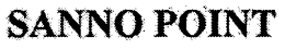 SANNO POINT trademark