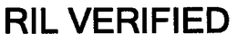 RIL VERIFIED trademark
