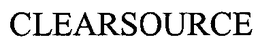 CLEARSOURCE trademark