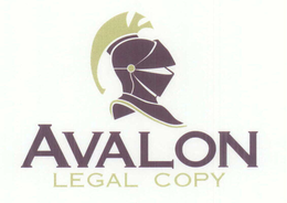 AVALON LEGAL COPY trademark