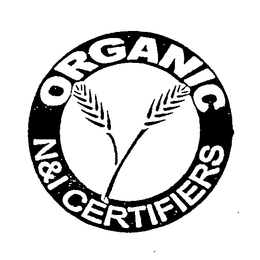ORGANIC N&I CERTIFIERS trademark