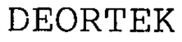 DEORTEK trademark