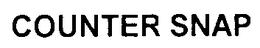 COUNTER SNAP trademark