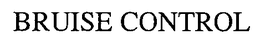 BRUISE CONTROL trademark