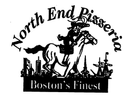 NORTH END PIZZERIA BOSTON'S FINEST trademark