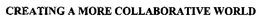 CREATING A MORE COLLABORATIVE WORLD trademark
