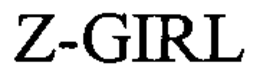 Z-GIRL trademark