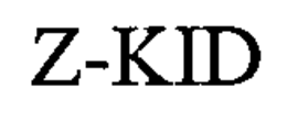 Z-KID trademark