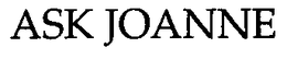 ASK JOANNE trademark