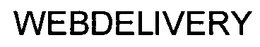 WEBDELIVERY trademark