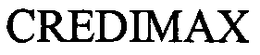 CREDIMAX trademark
