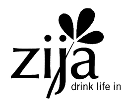 ZIJA DRINK LIFE IN trademark