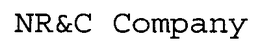 NR&C COMPANY trademark