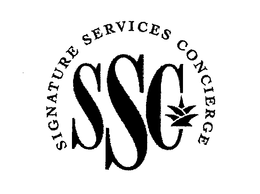 SIGNATURE SERVICES CONCIERGE SSC trademark