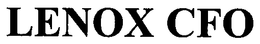 LENOX CFO trademark