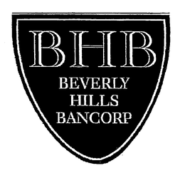 BHB BEVERLY HILLS BANKCORP trademark