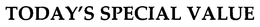 TODAY'S SPECIAL VALUE trademark