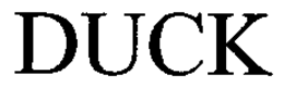 DUCK trademark