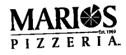 MARIOS PIZZERIA EST. 1969 trademark