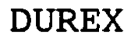 DUREX trademark