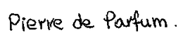 PIERRE DE PARFUM trademark