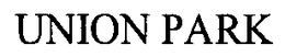 UNION PARK trademark