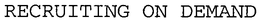 RECRUITING ON DEMAND trademark