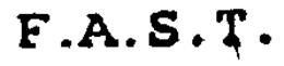 F.A.S.T. trademark
