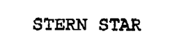 STERN STAR trademark