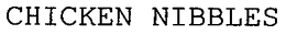 CHICKEN NIBBLES trademark