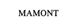 MAMONT trademark