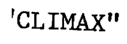 CLIMAX trademark