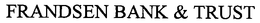 FRANDSEN BANK & TRUST trademark