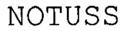 NOTUSS trademark