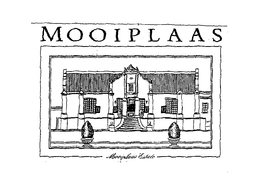 MOOIPLAAS MOOIPLAAS ESTATE trademark