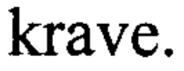 KRAVE trademark