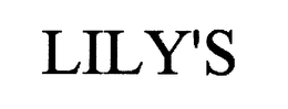 LILY'S trademark