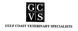 GCVS GULF COAST VETERINARY SPECIALISTS trademark