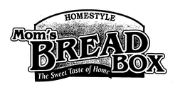 HOMESTYLE MOM'S BREAD BOX THE SWEET TASTE OF HOME trademark