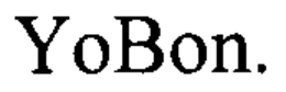 YOBON. trademark