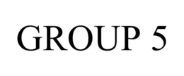 GROUP 5 trademark