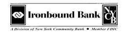 IRONBOUND BANK A DIVISION OF NEW YORK COMMUNITY BANK NYCB MEMBER FDIC trademark