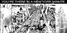 YOU'RE THERE IN A NEW YORK MINUTE. trademark