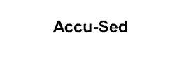 ACCU-SED trademark