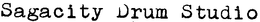 SAGACITY DRUM STUDIO trademark